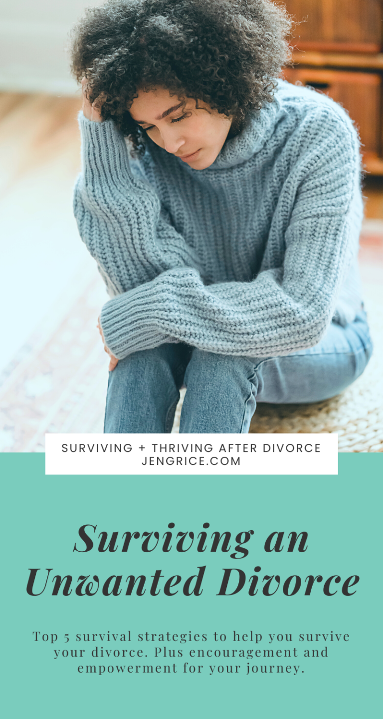 Surviving An Unwanted Divorce By Jen Grice 