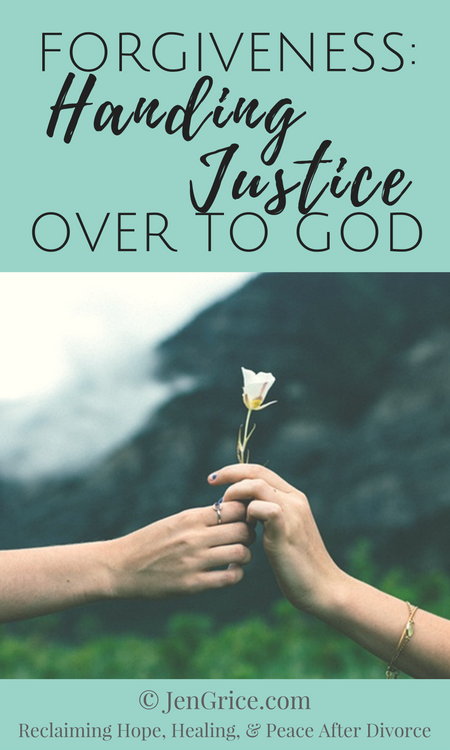 Forgiveness is not a process you do for someone else. Forgiveness is the process of handing over all of your pain and hurt to God, for Him to take care of the judgment. Jesus left things in God's hands (1 Peter 2:23) and so can we. via @msjengrice